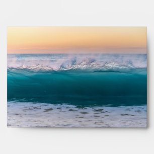 Tropical Beach Ocean Wave  Envelope