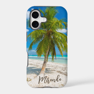 Tropical Beach Palm Tree Personalized
