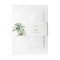 Tropical Beach Palm Trees Watercolor Wedding