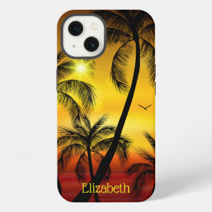 Tropical Beach Palms iPhone 13 Case