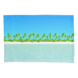 Tropical Beach Pillowcase