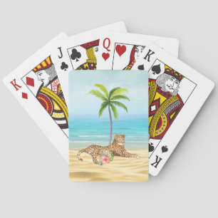 Tropical Beach Playing Cards