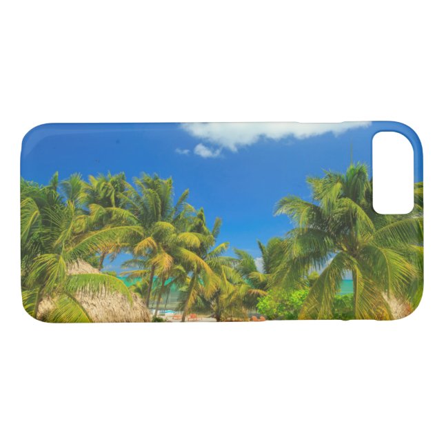 Tropical beach resort, Belize Case-Mate iPhone Case (Back (Horizontal))