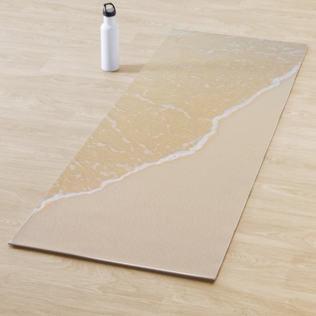 Tropical Beach Sand. Yoga Mat (In Situ)