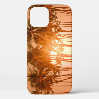 Tropical beach: scenic natural view iPhone 12 case