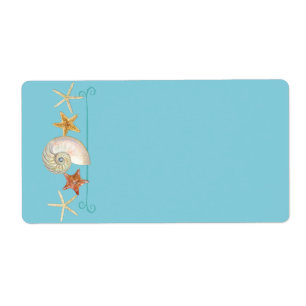 Tropical Beach Shells Starfish Nautilus Summer