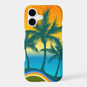 Tropical Beach Sunset iPhone X Phone Case