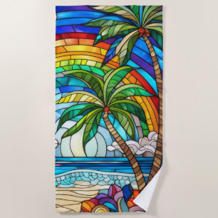 Tropical  beach towel
