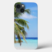 Tropical Beach Turquoise Water Blue Sky