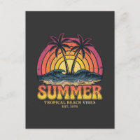 Tropical Beach Vibes - summer holiday vacation