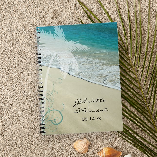 Tropical Beach Wedding Notebook (Creator Uploaded)