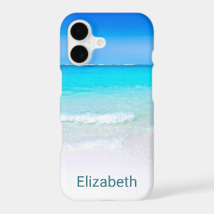 Tropical Beach with a Turquoise Sea