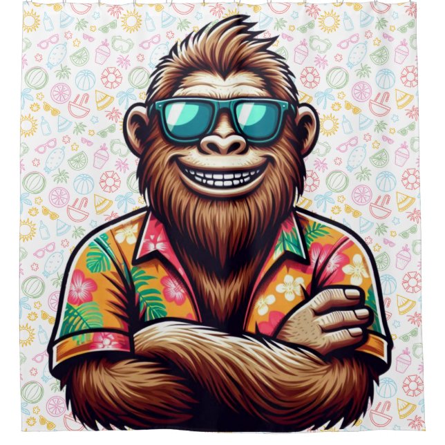 Tropical/beach yeti/bigfoot  (Front)