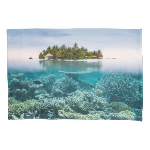 Tropical Beaches   Ari Atoll Maldives Pillowcase