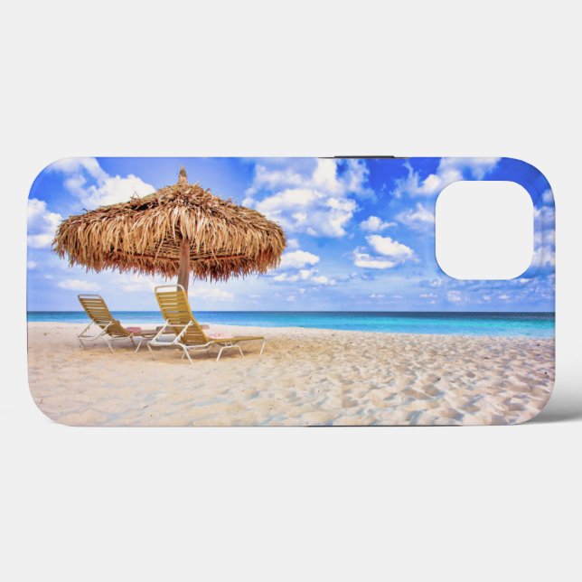 Tropical Beaches | Aruba Sandy Beach Case-Mate iPhone Case (Back (Horizontal))