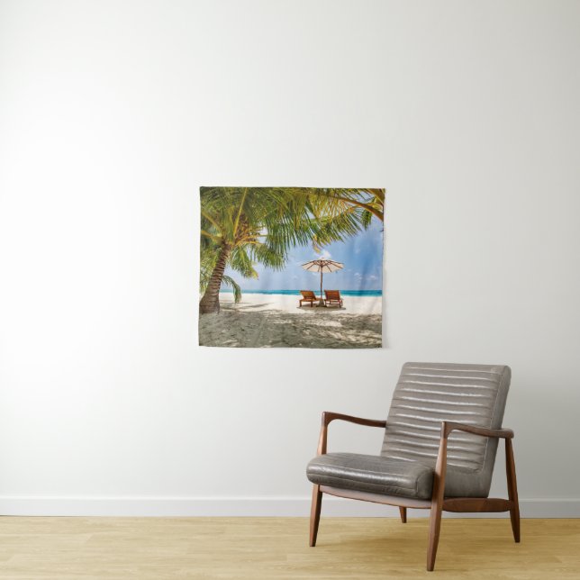 Tropical Beaches | Beach Dominican Republic Tapestry (In Situ (Horizontal))