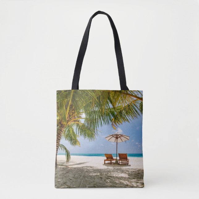 Tropical Beaches | Beach Dominican Republic Tote Bag (Front)