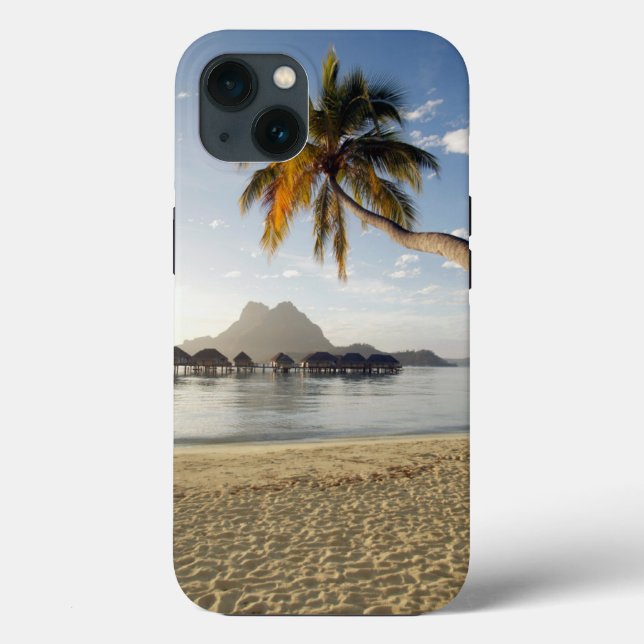 Tropical Beaches | Beach Huts, Bora Bora Case-Mate iPhone Case (Back)