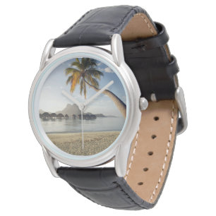 Tropical Beaches   Beach Huts, Bora Bora Watch