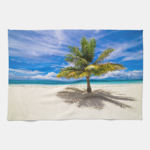 Tropical Beaches Bora Bora, French Polynesia Kitchen Towel