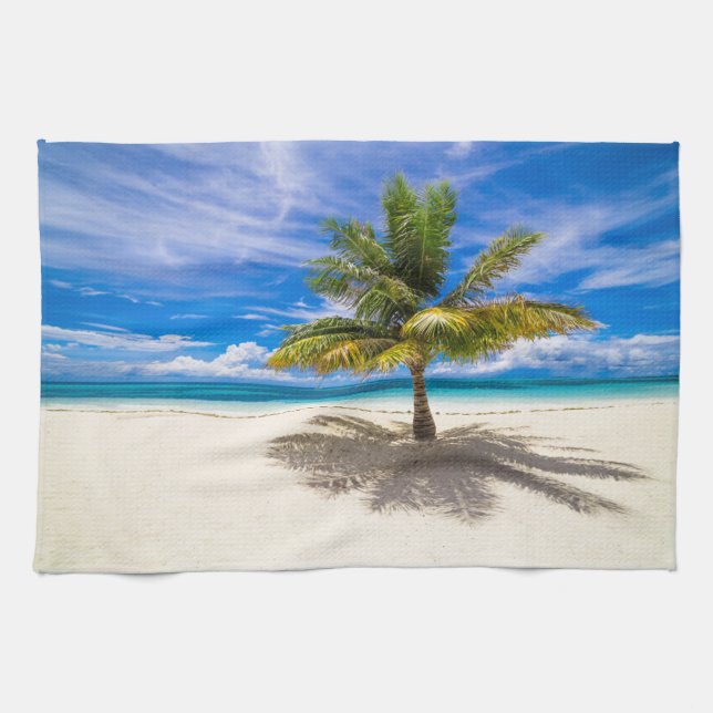 Tropical Beaches | Bora Bora, French Polynesia Kitchen Towel (Horizontal)