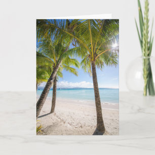 Tropical Beaches   Boracay Philippines Card