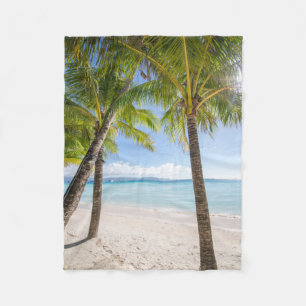 Tropical Beaches   Boracay Philippines Fleece Blanket