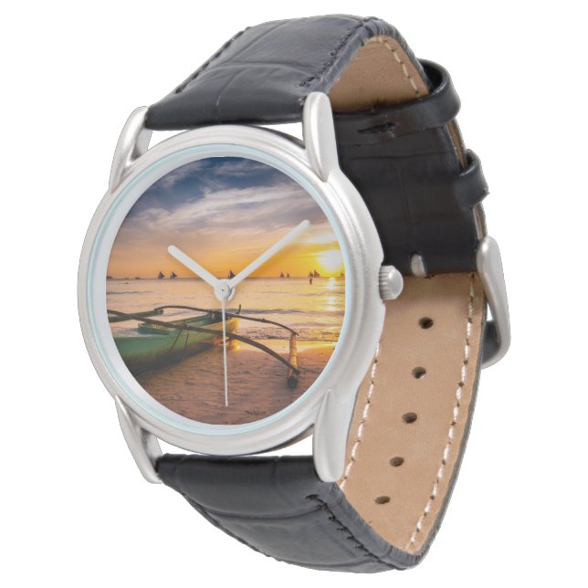 Tropical Beaches | Boracay's White Beach Watch (Angled)