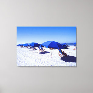 Tropical Beaches   Clearwater, Florida Canvas Print