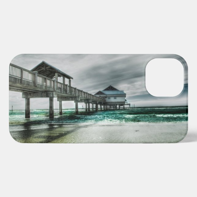 Tropical Beaches | Clearwater Florida iPhone Case (Back Horizontal)