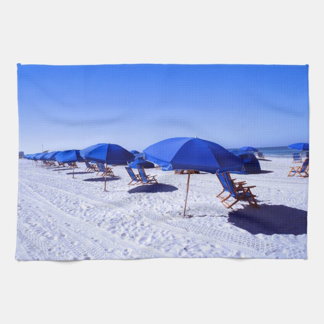 Tropical Beaches | Clearwater, Florida Kitchen Towel (Horizontal)