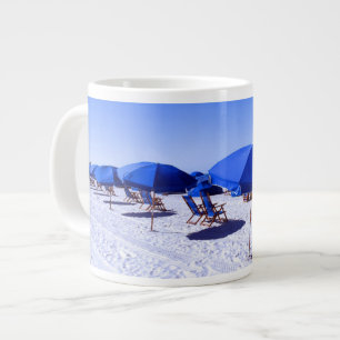 Tropical Beaches Clearwater, Florida Large Coffee Mug