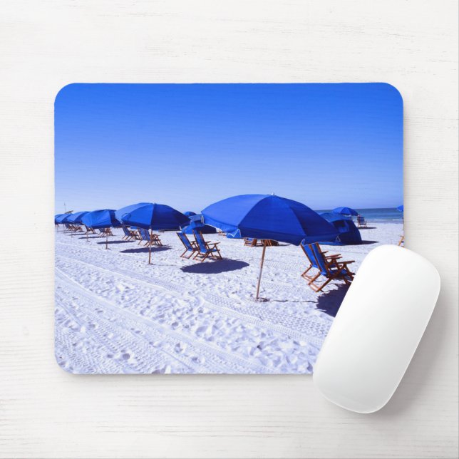 Tropical Beaches | Clearwater, Florida Mouse Pad (With Mouse)