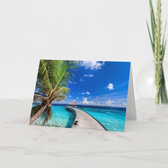 Tropical Beaches | Dusit Thani Maldives Card (Front)