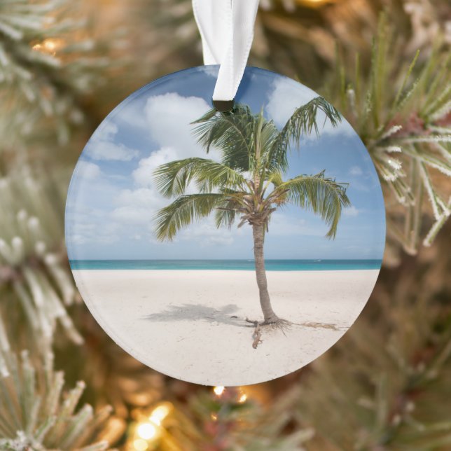 Tropical Beaches | Eagle Beach, Aruba Ornament (Tree)