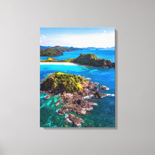 Tropical Beaches El Nido Phillipines Canvas Print