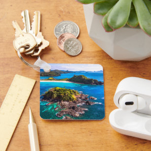 Tropical Beaches El Nido Phillipines Keychain