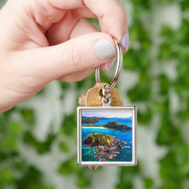 Tropical Beaches | El Nido Phillipines Keychain (Hand)