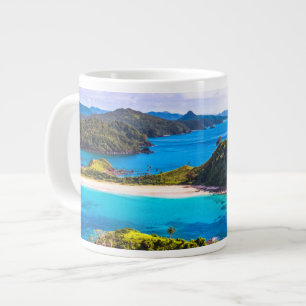 Tropical Beaches El Nido Phillipines Large Coffee Mug