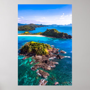 Tropical Beaches   El Nido Phillipines Poster