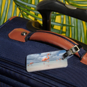 Tropical Beaches   Flamingos Beach, Aruba Luggage Tag