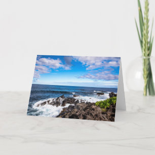 Tropical Beaches   Haleakala National Park Maui Card