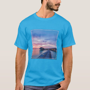 Tropical Beaches Maldives Bungalows T-Shirt