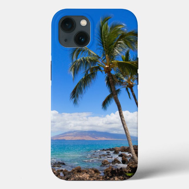 Tropical Beaches | Maui Hawaii Island Case-Mate iPhone Case (Back)