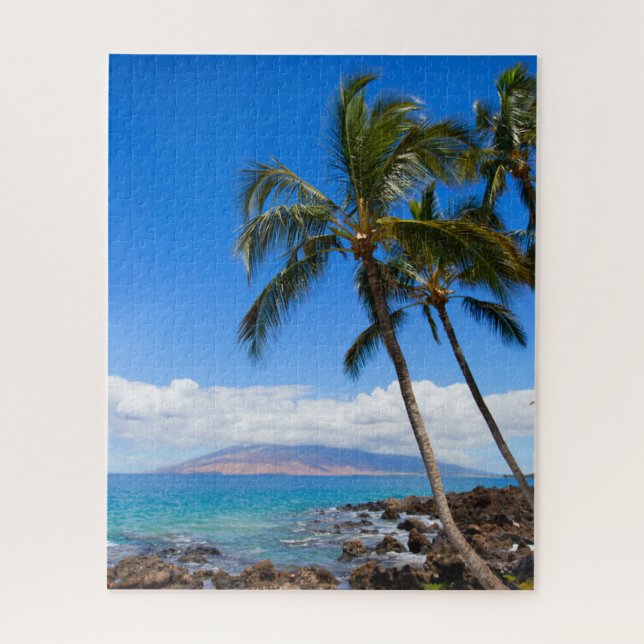 Tropical Beaches | Maui Hawaii Island Jigsaw Puzzle (Vertical)