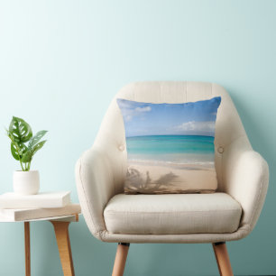 Tropical Beaches   Maui, Hawaii Throw Pillow