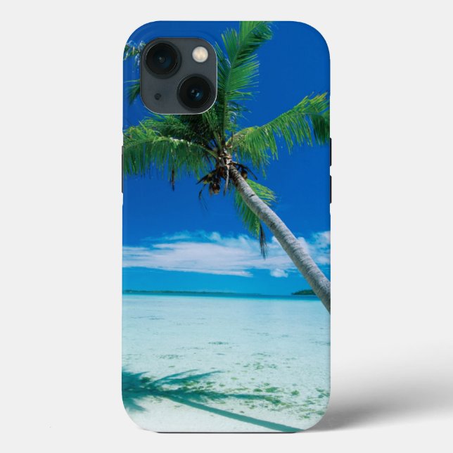 Tropical Beaches | Motu Tofari Beach, Bora Bora Case-Mate iPhone Case (Back)