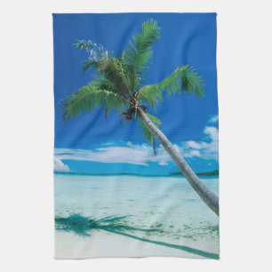 Tropical Beaches Motu Tofari Beach, Bora Bora Kitchen Towel