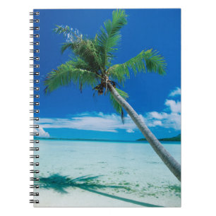 Tropical Beaches Motu Tofari Beach, Bora Bora Notebook