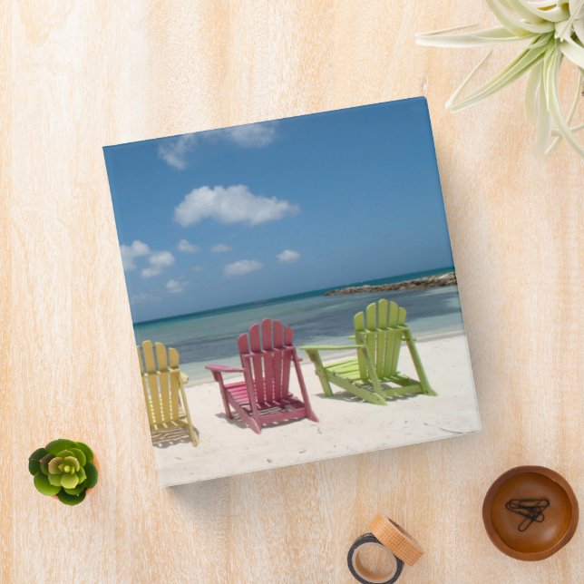Tropical Beaches | Palm Beach, Aruba Binder (In Situ)